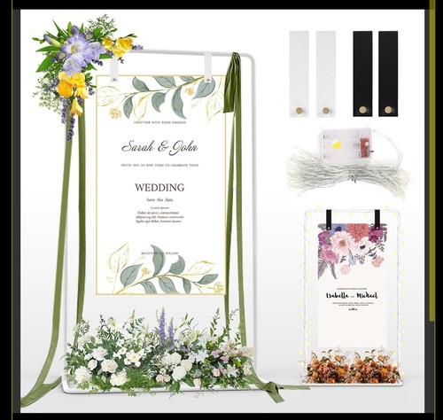 New wedding welcome sign - new,