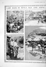 Old 1916 War Sulva Bay Anzac