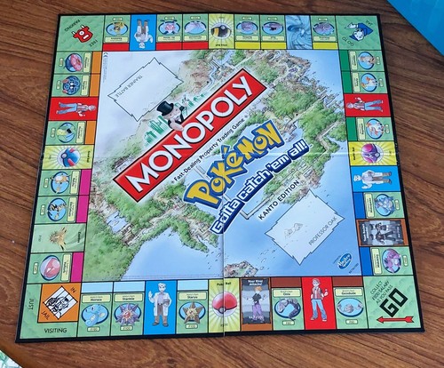 Pokemon monopoly kanto edition - pokemon,
