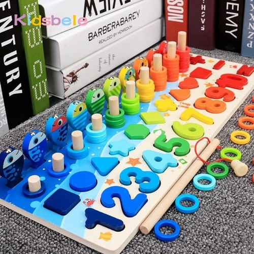 Kids montessori math - toys,