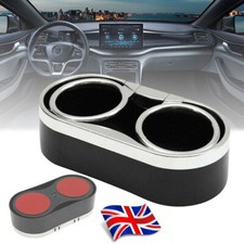Car Seat Cup 2 Holder Drink Beverage Coffee Auto Truck Bottle Mount Universal UK