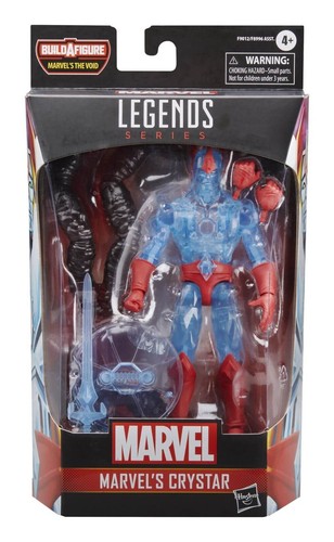 Marvel legends crystar action - marvel,