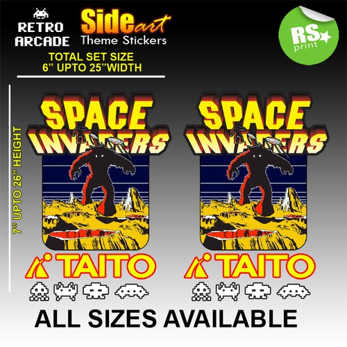 Space invaders arcade artwork - space,