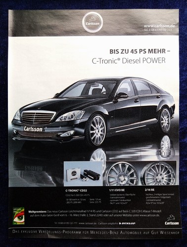 2008 carlsson with mercedes - carlsson,
