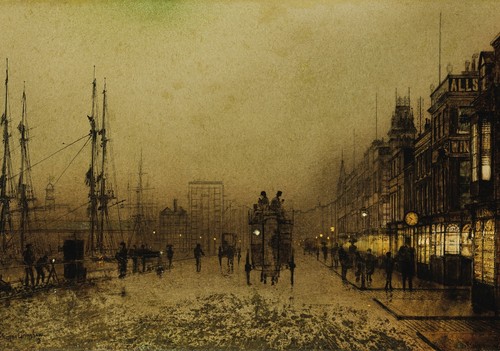 John atkinson grimshaw canvas - john,