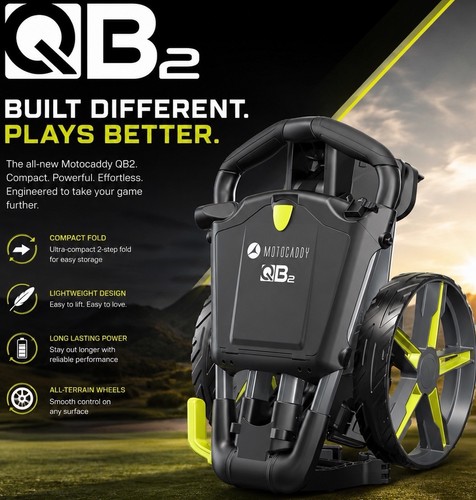 Motocaddy qb2 wheel push - motocaddy,