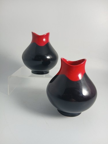 Pair royal doulton red - doulton,