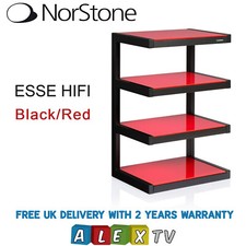Norstone ESSE Black HiFi Rack
