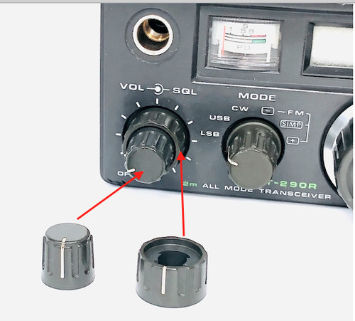 Yaesu sql vol knob - yaesu,