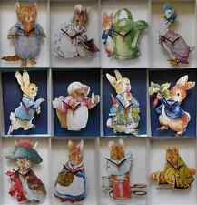 BEATRIX POTTER CHARACTERS WALL CLOCK.13 DESIGNS TO CHOOSE FROM.NEW. PETER RABBIT