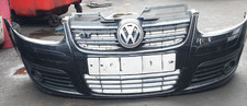 VW GOLF MK5 GT TDI 2004-2008 COMPLETE FRONT BUMPER/GRILLE IN BLACK