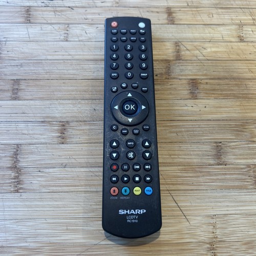 Sharp rc1910 lcd remote - rc1910,