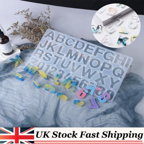 Letter silicone mould alphabet - letter,