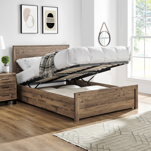 Rodley oak wooden - oak, ottoman