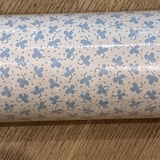 Laura Ashley Wallpaper Vintage 1980 Blue Ditsy 002 - 075202  4198 1 roll