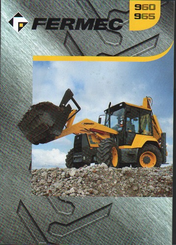 Fermec 960 and 965 backhoe - fermec,