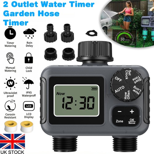 Digital zone sprinkler - digital, timer