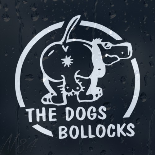 The dogs bollocks car - dogs,