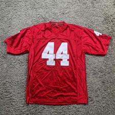 Forrest Gump Jersey Mens Large Stitched Football Halloween Costume Idea #44
