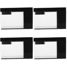  4 Pieces Desktop Semicircle Fish Tank Tiny Small Aquarium Mini Table