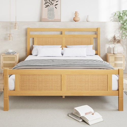 Wooden 4ft6 double - 4ft6,