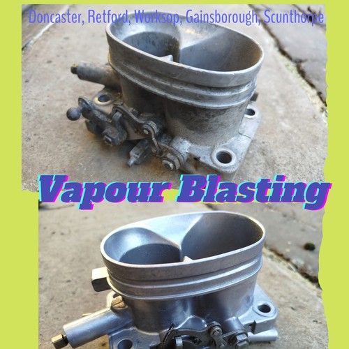 Vapour blasting service - blasting,