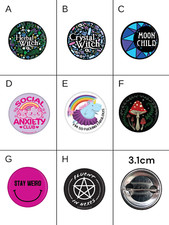 Alternative Culture 3.1cm Pin