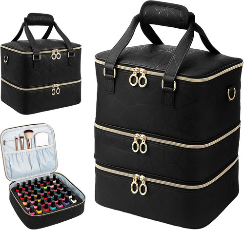 Nail polish organizer case - organizer,