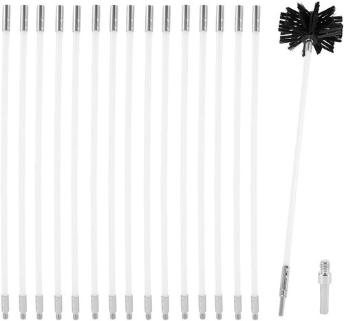 Chimney cleaning brush kit - cleaning,