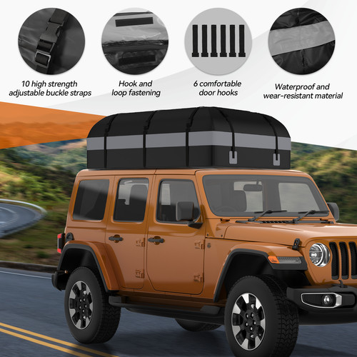 600l car roof bag top - bag, luggage