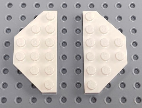 Lego white 3x6 - lego,
