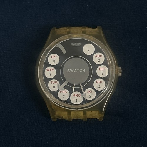 Swatch watch calling - calling, past