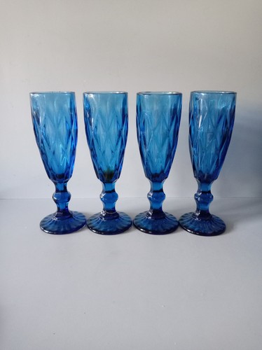 Set vintage french cobalt - of,