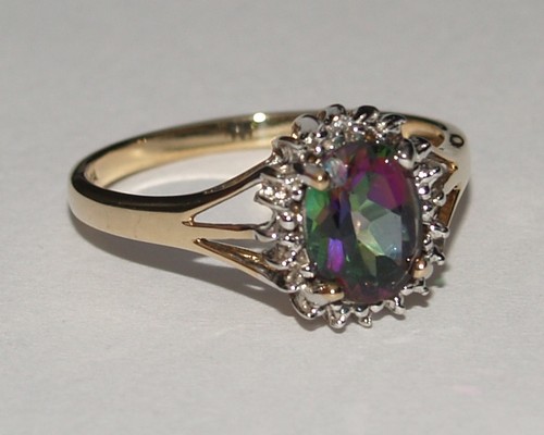 9ct yellow gold mystic - gold,