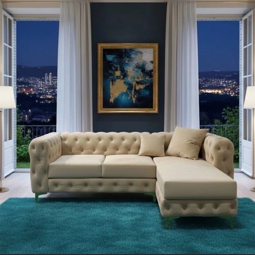 Luxury seater velvet - luxury, 3-seater