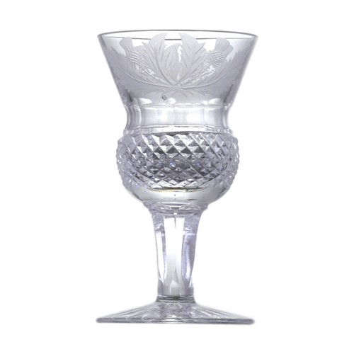 Edinburgh crystal thistle - edinburgh,