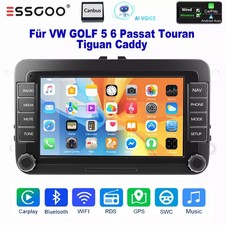 For VW GOLF MK5 MK6 7" Apple