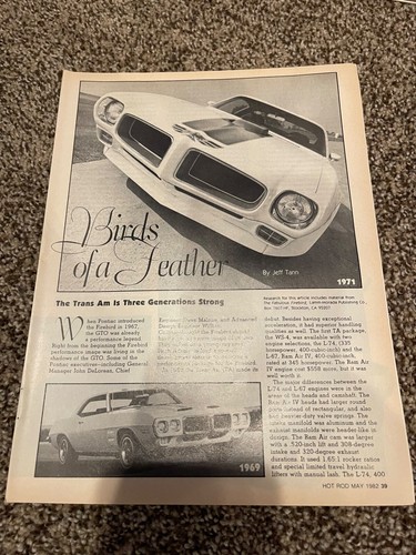 Pontiac firebird trans - pontiac, am