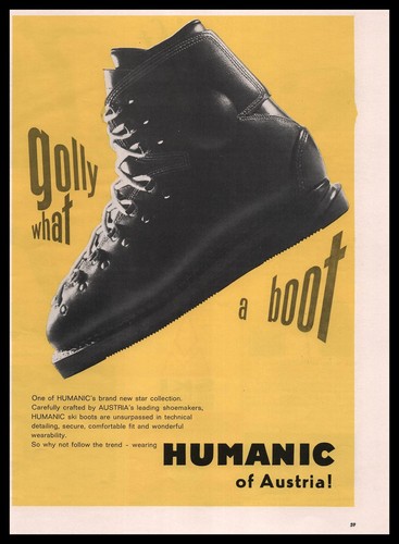 1963 humanic austria snow - of,