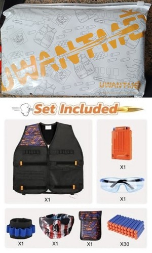 Uwantme kids tactical vest - tactical,