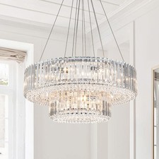 12-Lights Luxury Crystal