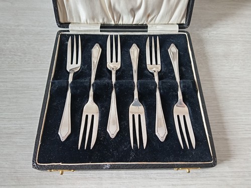 Set epns pastry forks - set, in