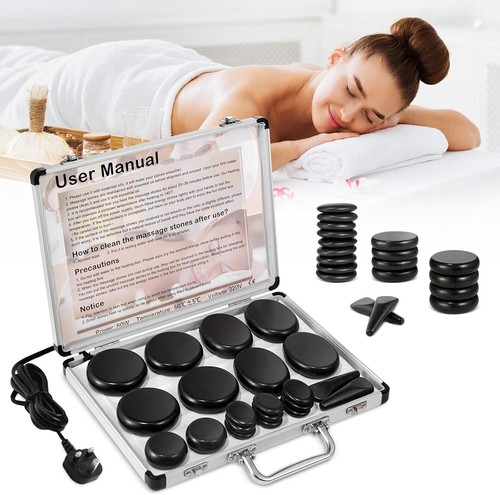 Hot stone massage kit - hot,