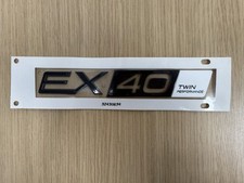 Genuine Volvo EX40 Twin Performance Black Edition Emblem / Badge 32430634