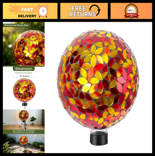 Colorful mosaic glass gazing - glass,