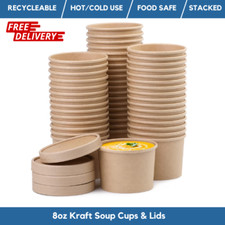 Disposable Soup Bowls Kraft