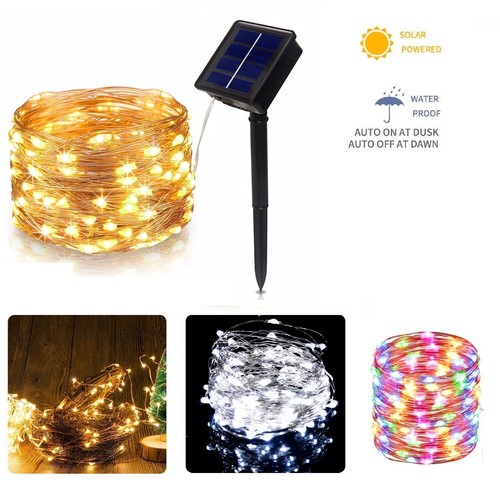Led solar string light - string,