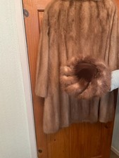 Natural Pastel Mink 3/4 Coat