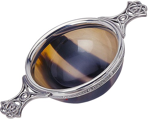 Scottish quaich natural - quaich,