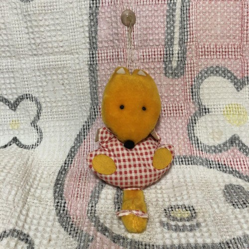 Vintage fancy fox stuffed